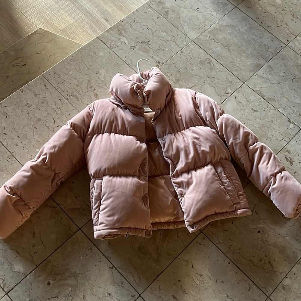 Pink velvet SAM jacket